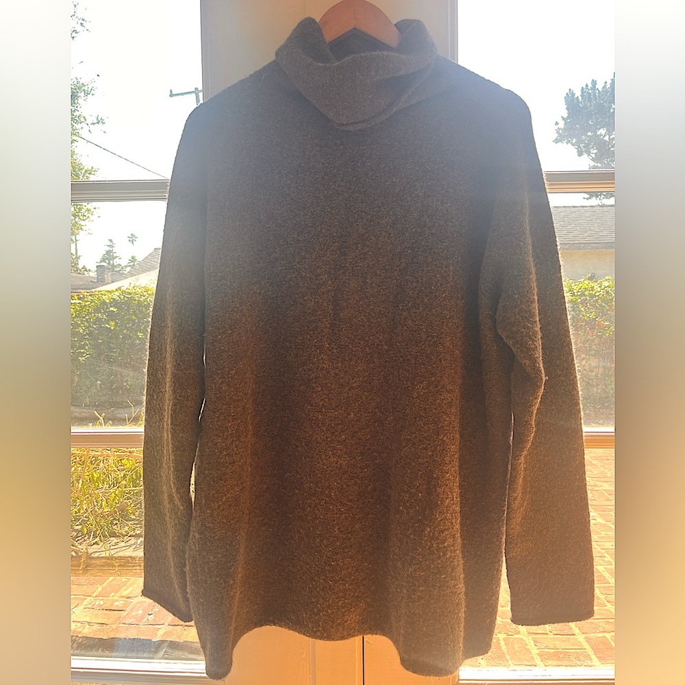 Lauren Manoogian Horizontal Sweater Mouse Brown